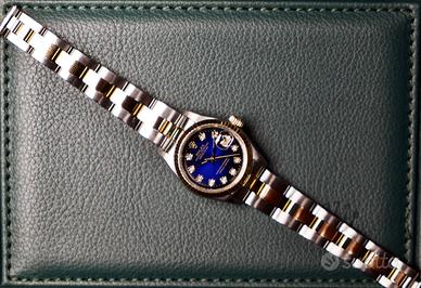 Rolex Datejust Ref. 69173 Blue Dial Diamond 