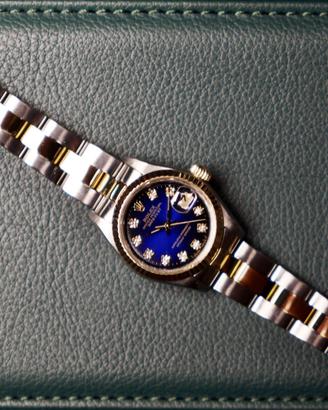 Rolex Datejust Ref. 69173 Blue Dial Diamond 