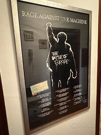 Poster rage against the machine originale