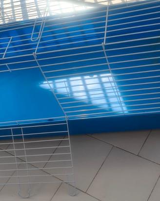 Gabbia per coniglio molto spaziosa 119x59x52 cm