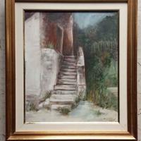 ACRILICO SU CARTONE TELATO , H 47 x 38 cm