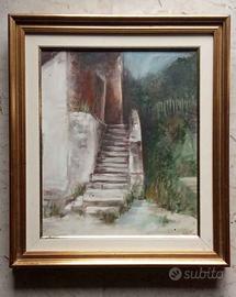 ACRILICO SU CARTONE TELATO , H 47 x 38 cm