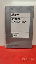 Analisi Matematica Giovanni Prodi