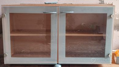 Due armadietti Pensili (cm 98x54x32)