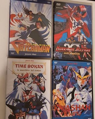 Tatsunoko 4dvd oav collection in italiano yamato