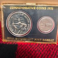 Monete commemorative India 1972