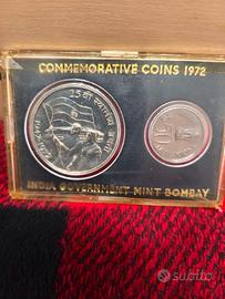 Monete commemorative India 1972