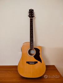 chitarra acustica elettrificata( morbida)