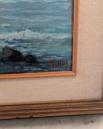 quadro pittore Livornese Millus
