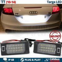 Placchette LUCI TARGA LED per Audi TT 8J CANBUS