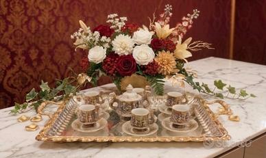 Servizio da caffè porcellana Capodimonte 