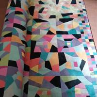 Missoni tappeto in lana multicolore firmato 