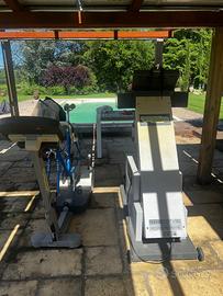 Bici su rullo e stepper