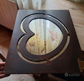 specchio in ferro battuto 