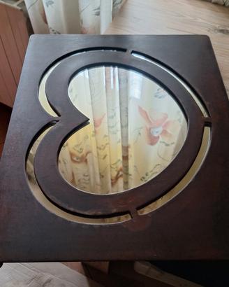 specchio in ferro battuto 