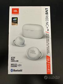JBL Live Free NC+ TWS bianche nuove sigillate