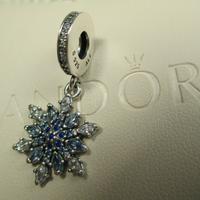 Pandora Charm Pendente Fiocco di neve Luccicante