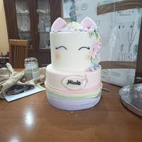 Torta scenografica unicorno