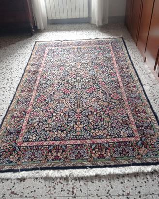 Tappeto persiano Kirman Ravar vintage 210 x 150