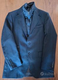 Giacca blazer Paoloni blu,con pettorina staccabile