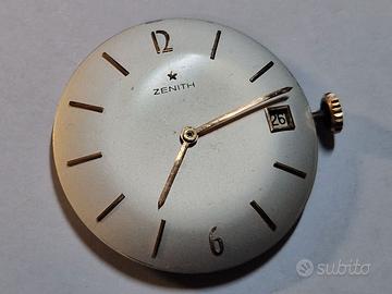 Zenith 2522 movimento orologio funzionante