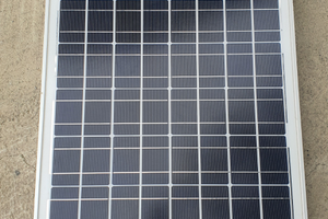 Kit pannello solare 100w con regolatore di carica