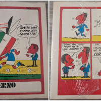 VECCHI QUADERNI SCOLASTICI ANNI 70 SERIE CALCIO