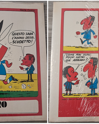 VECCHI QUADERNI SCOLASTICI ANNI 70 SERIE CALCIO