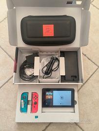 Nintendo Switch V1 + SD Samsung 256GB