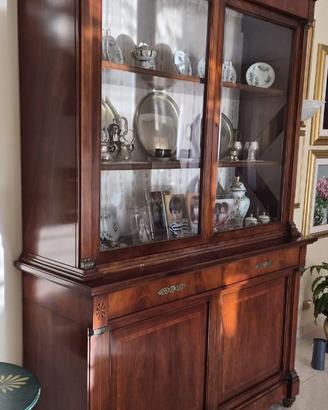 Prestigioso mobile legno massello alta ebanisteria