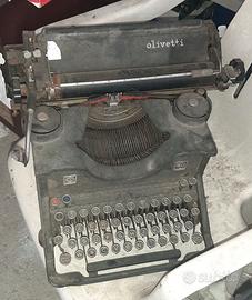Macchina Olivetti M40 bilancia antica oggetti epoc