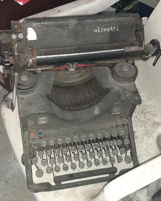 Macchina Olivetti M40 bilancia antica oggetti epoc