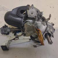motore ape 50 con miscelatore e avv. elettri