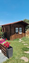casetta di legno