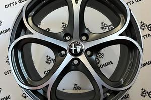 4 Cerchi in lega Alfa Giulia Giulietta 159 da 18