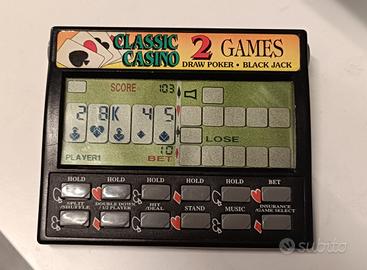 Gioco elettronico Poker  e Black jak