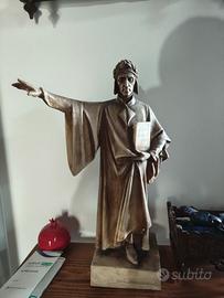 Antica statua di Dante Alighieri