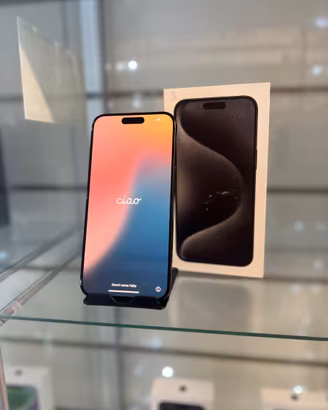 iPhone 15 Pro Max 256GB Nero-Batteria 95%