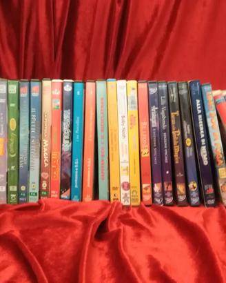 26 DVD animazione e film per bambini 