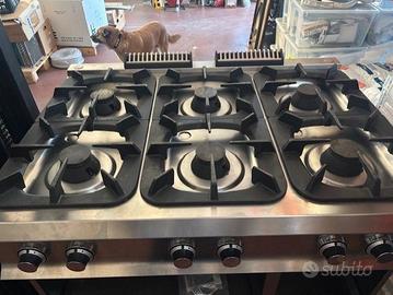 CUCINA a GAs 900x1200 - 6 Fuochi prezzo tratt.