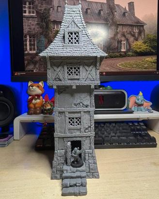 warhammer wargam torre medievale elemento scenico