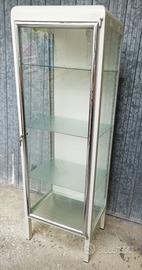 Vetrina espositiva vintage cm 50*60*151 h