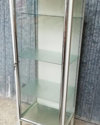 Vetrina espositiva vintage cm 50*60*151 h