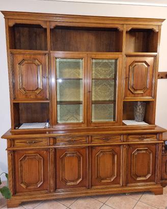 Credenza noce massiccio a 239 l 213 p 53