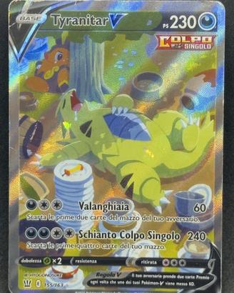 Tyranitar V colpo fusione