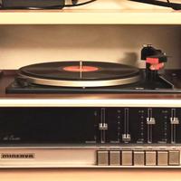 Giradischi MINERVA MK4 HiFi potente con casse