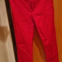 pantalone rosso Sandro ferrone taglia 40