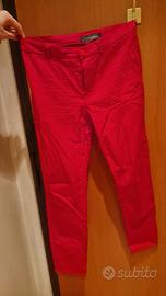 pantalone rosso Sandro ferrone taglia 40