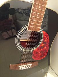 Chitarra Stealton 12 corde amplificata perfetta