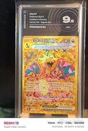 Pokemon Charizard ex 228/197 Oro AiGrading 9.5